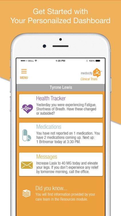 Medocity Clinical Trials