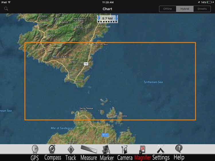 Strait of Bonifacio Chart Pro screenshot-4