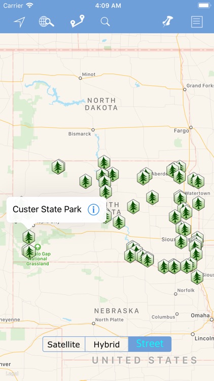 South Dakota State Parks map! by Shine George