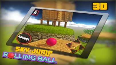 Sky Jump Rolling Ball 3D screenshot 2