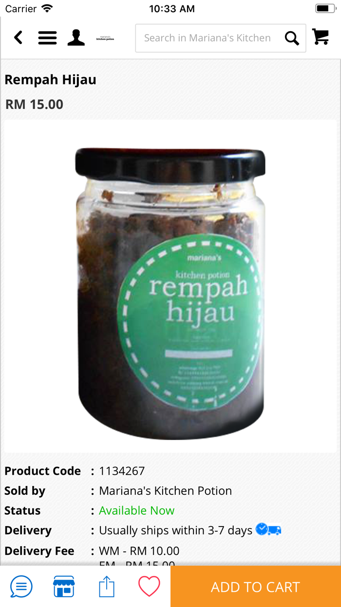 Marianas Kitchen Potion