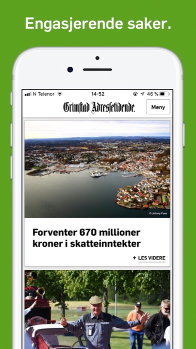 Grimstad Adressetidende screenshot 2
