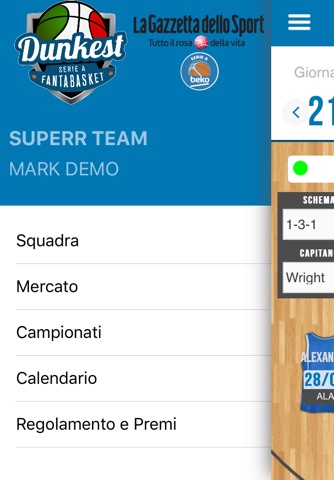 Dunkest - Fantabasket Serie A screenshot 2