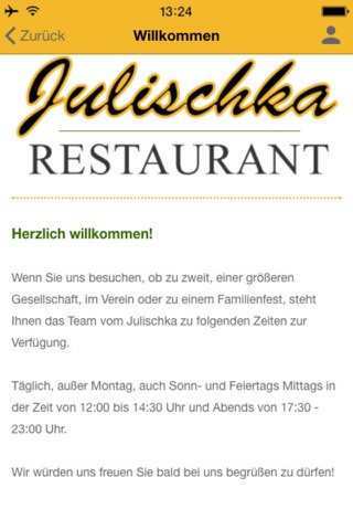 Restaurant Julischka screenshot 3