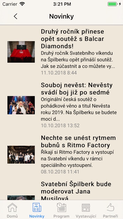 Svatební Špilberk 2018 screenshot-3