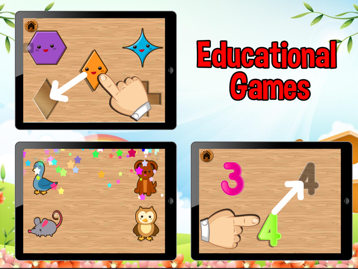 123  ABC Puzzle-Learn English