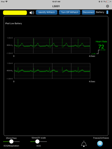 WiPoint Patch Vital Signs screenshot 2