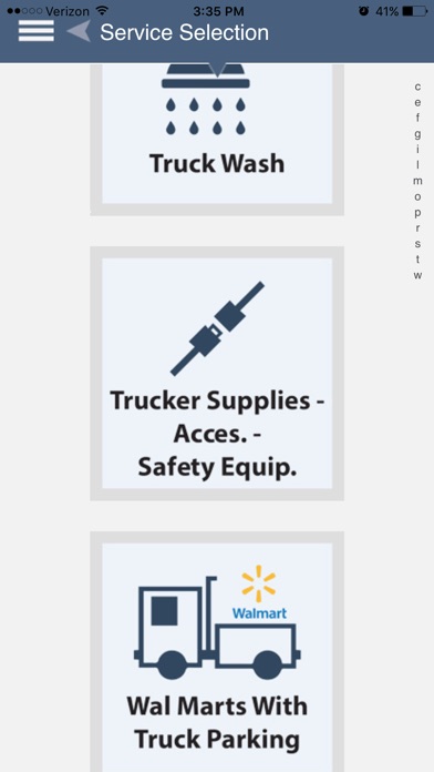 Truckstop & Services Directory screenshot 2