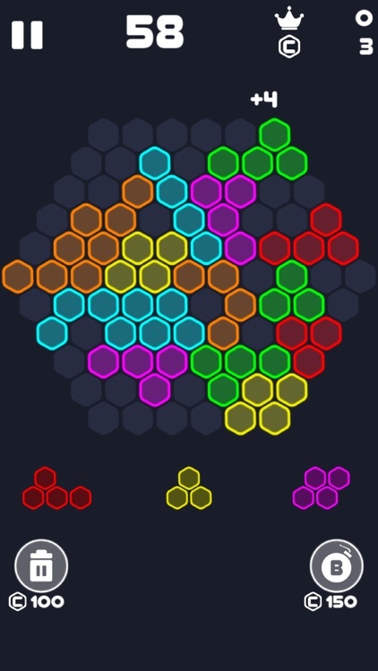 Neon Block Puzzle : Fill Board screenshot-4