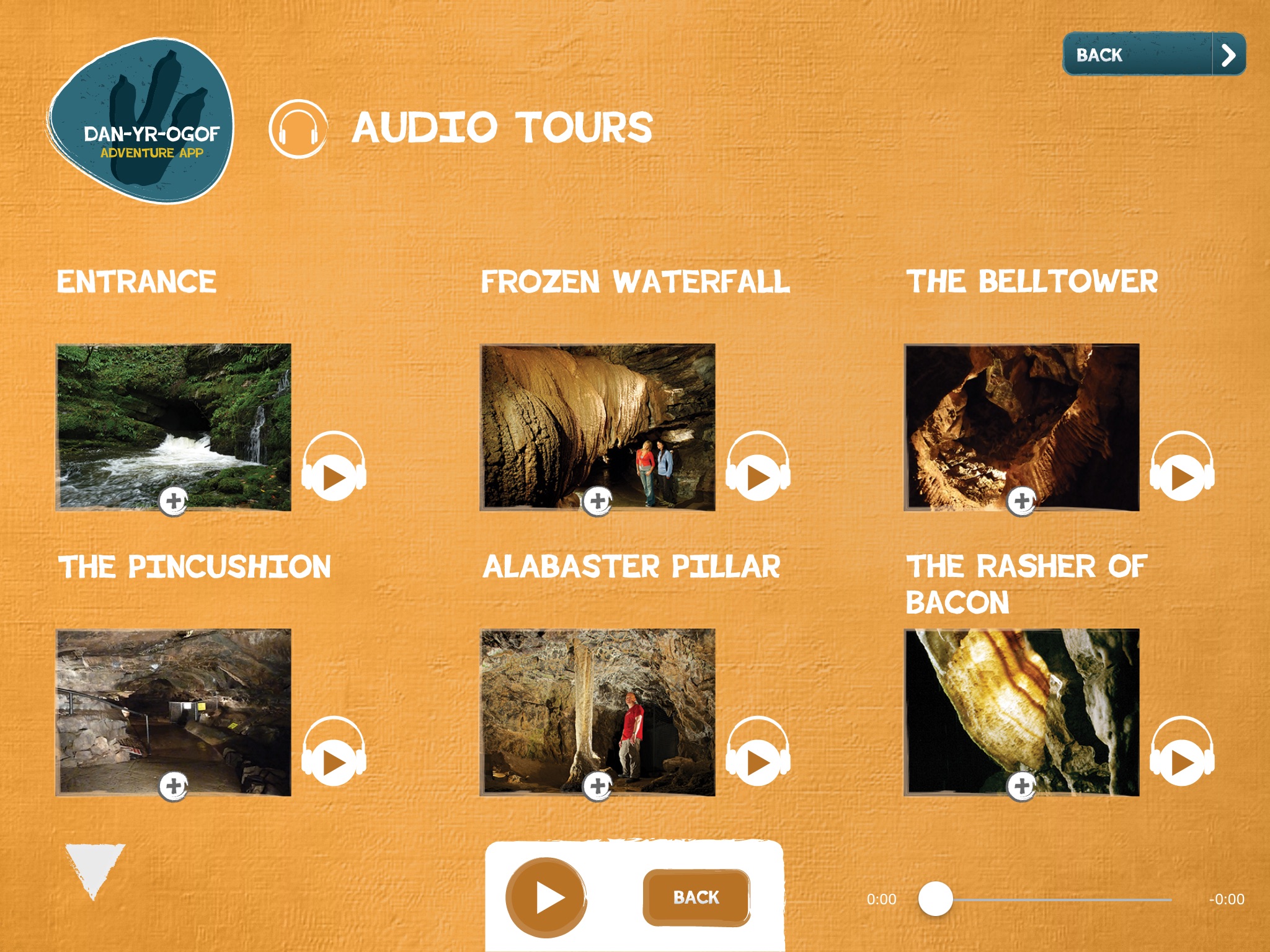 Dan Yr Ogof Adventure App screenshot 3