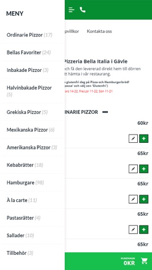 Pizzeria Bella Italia i Gävle(圖2)-速報App