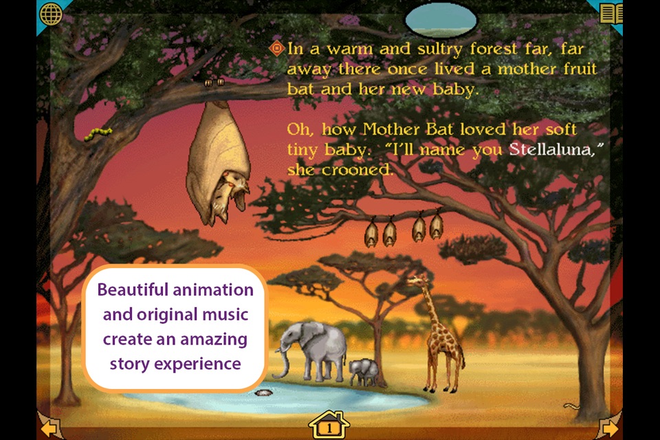 Stellaluna Living Book screenshot 2