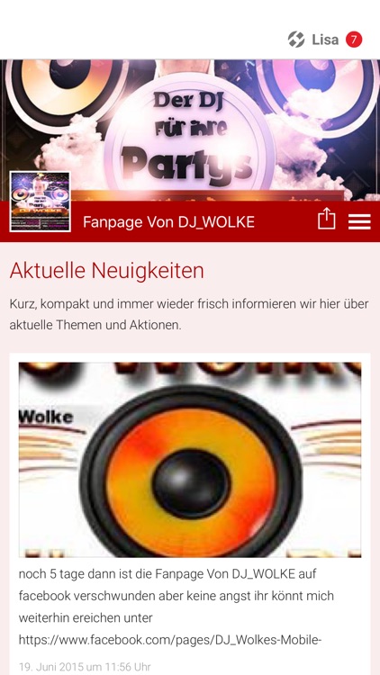 Fanpage Von DJ_WOLKE