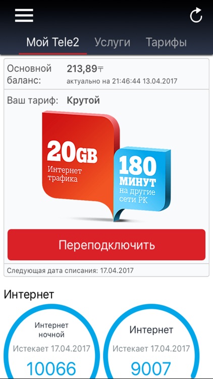 Личный кабинет Tele2