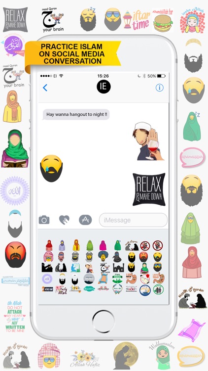 IslamEmoji-Halal Emoji keyboard.Sticker & smileys