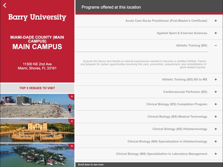 Barry University Locations