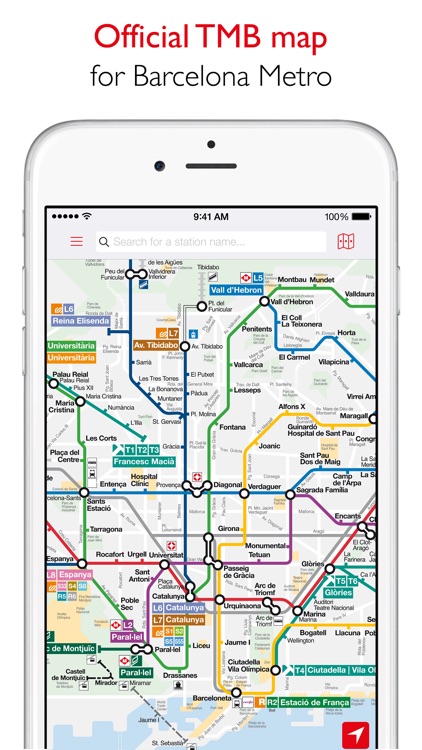 Barcelona Metro - TMB Map screenshot-0