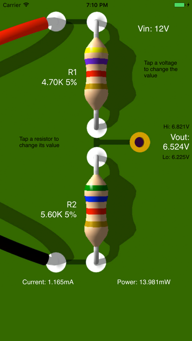 Voltage Divider Screenshot 1