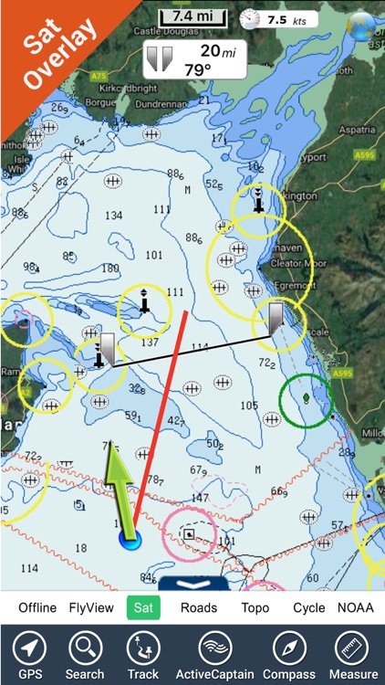 Marine : Wales and West England GPS Map Navigator