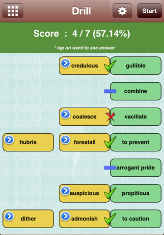 SAT Vocab Review screenshot 4