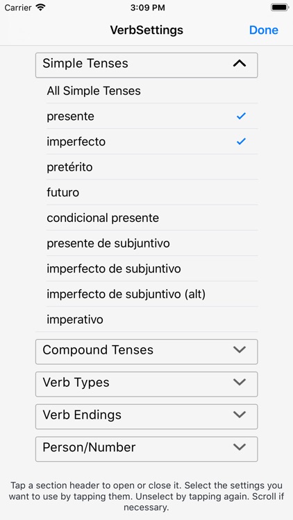 Verbos - Spanish Verb Trainer screenshot-7