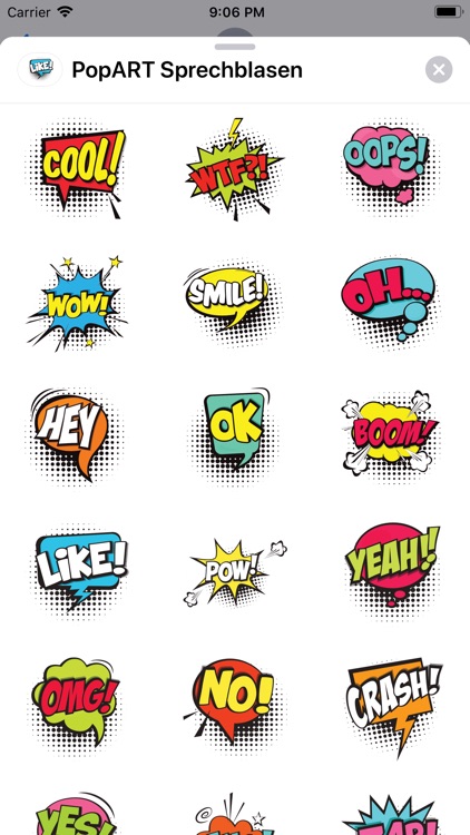 PopART - SpeechBubbles