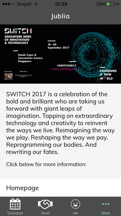 SWITCH 2017 screenshot 2