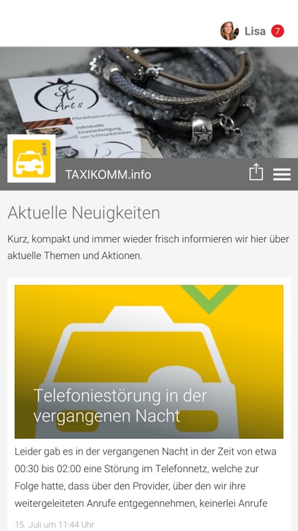 Taxikomm24.Infoline