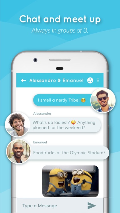 We3: Find Friends, 3 at a Time screenshot-3