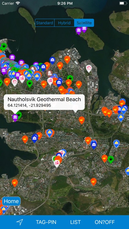 Reykjavik - Easy Travel Map