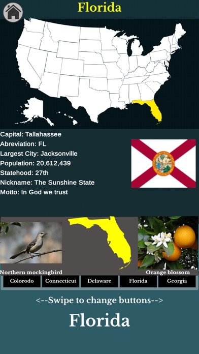 United States Map Tutor screenshot 2