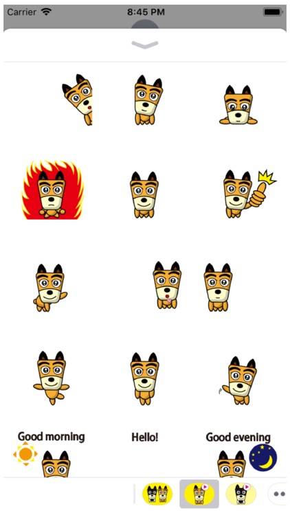 TF-Dog 10 Animation Stickers