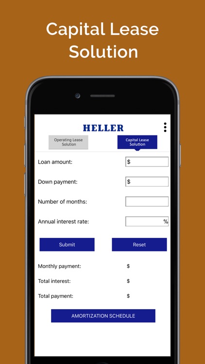 Lease Calculator - Heller