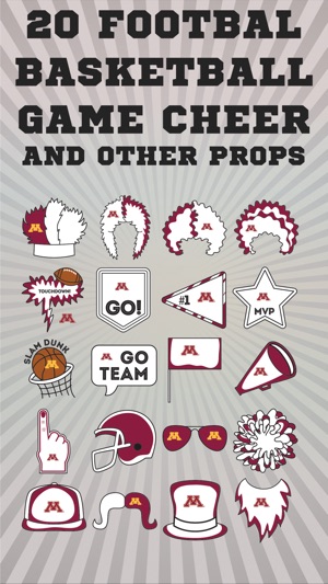 Minnesota Golden Gophers Selfie Stickers(圖4)-速報App