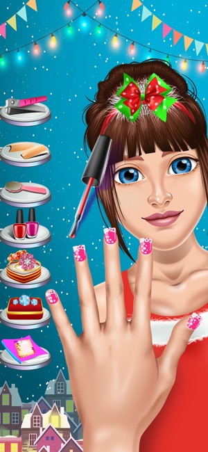 Christmas Hair Nail Salon Game(圖5)-速報App