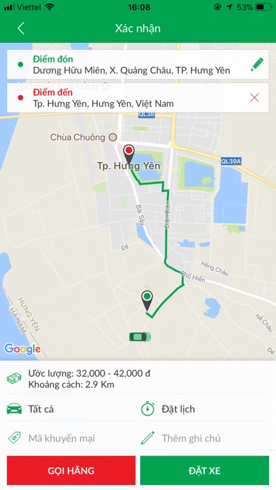 Hoàng Thắng Taxi screenshot 2