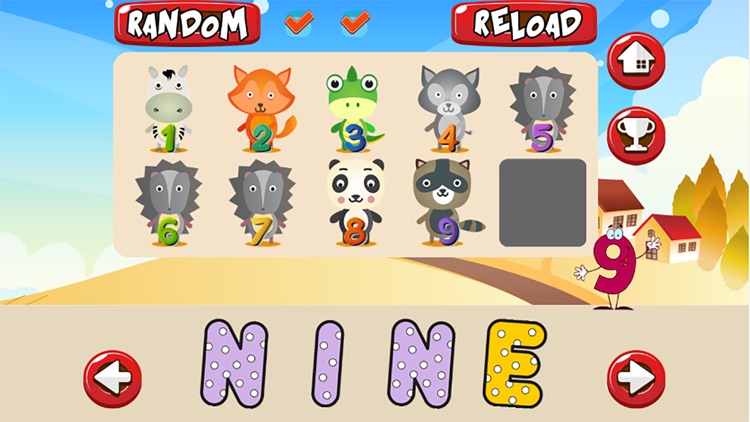 New Phonics Numbers Math Game