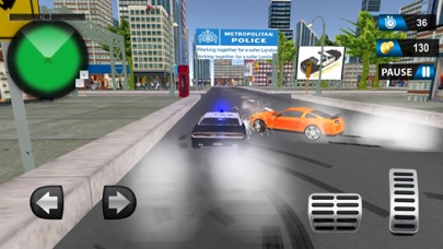 Police Car Vs Gangster Chase screenshot 2