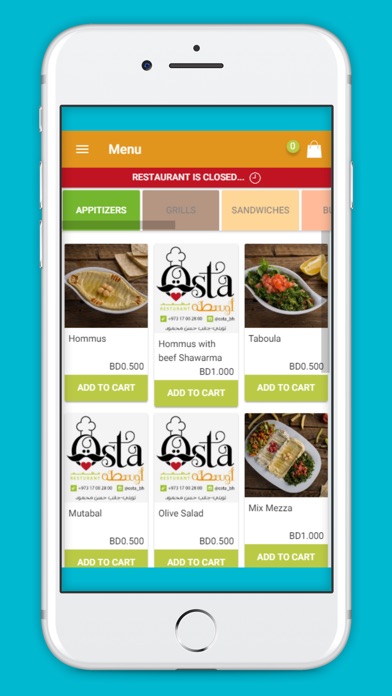 Osta Restaurant - Bahrain screenshot 2