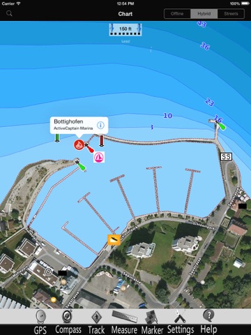 Starnberg lake GPS Charts Pro screenshot 3