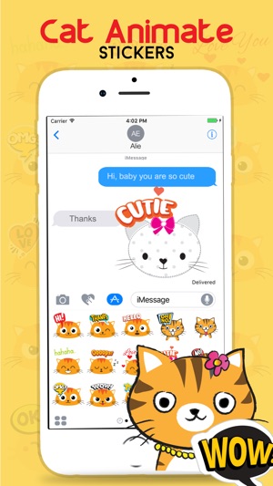 Animated CAT HEADS Stickers - CatsEmoji(圖5)-速報App