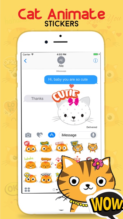 Animated CAT HEADS Stickers - CatsEmoji screenshot-4