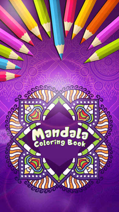 How to cancel & delete Mandala Draw Coloring Book from iphone & ipad 1