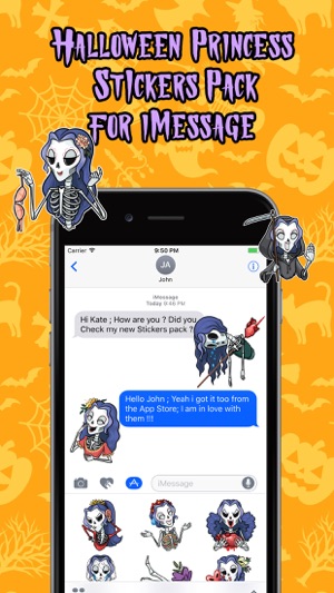 Halloween Princess Stickers !(圖2)-速報App