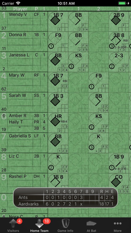 Baseball Pro Scorekeeping