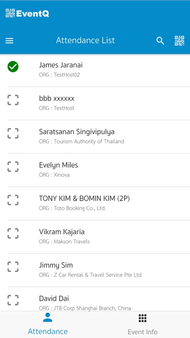 EventQ screenshot 2