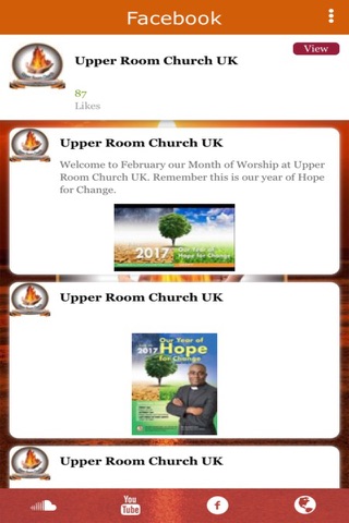 Upper Room Church screenshot 2