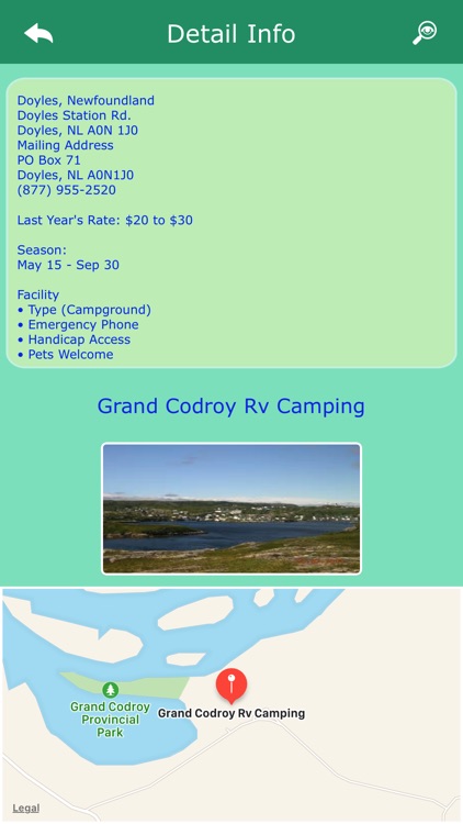 Newfoundland Campgrounds