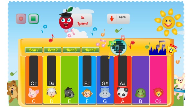 Kids Toy Piano And Teacher(圖2)-速報App