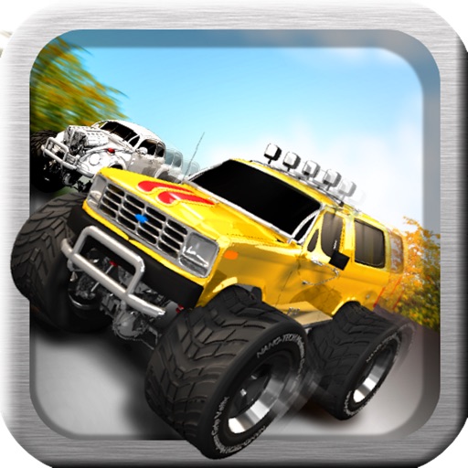 A Super Monster Truck Racing 3D- Free Real Multiplayer Offroad Race Game icon